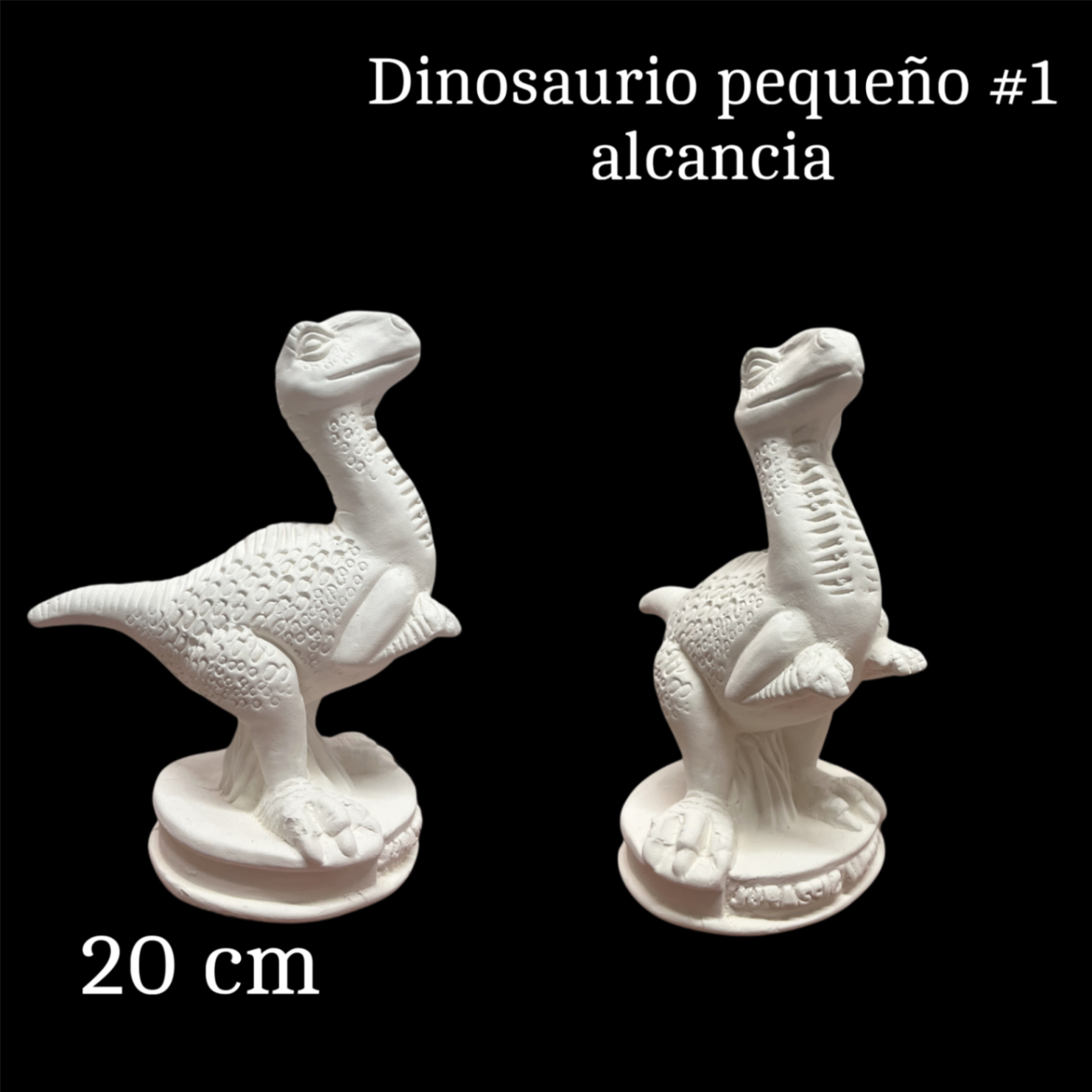Dinosaurios alcancía x 4