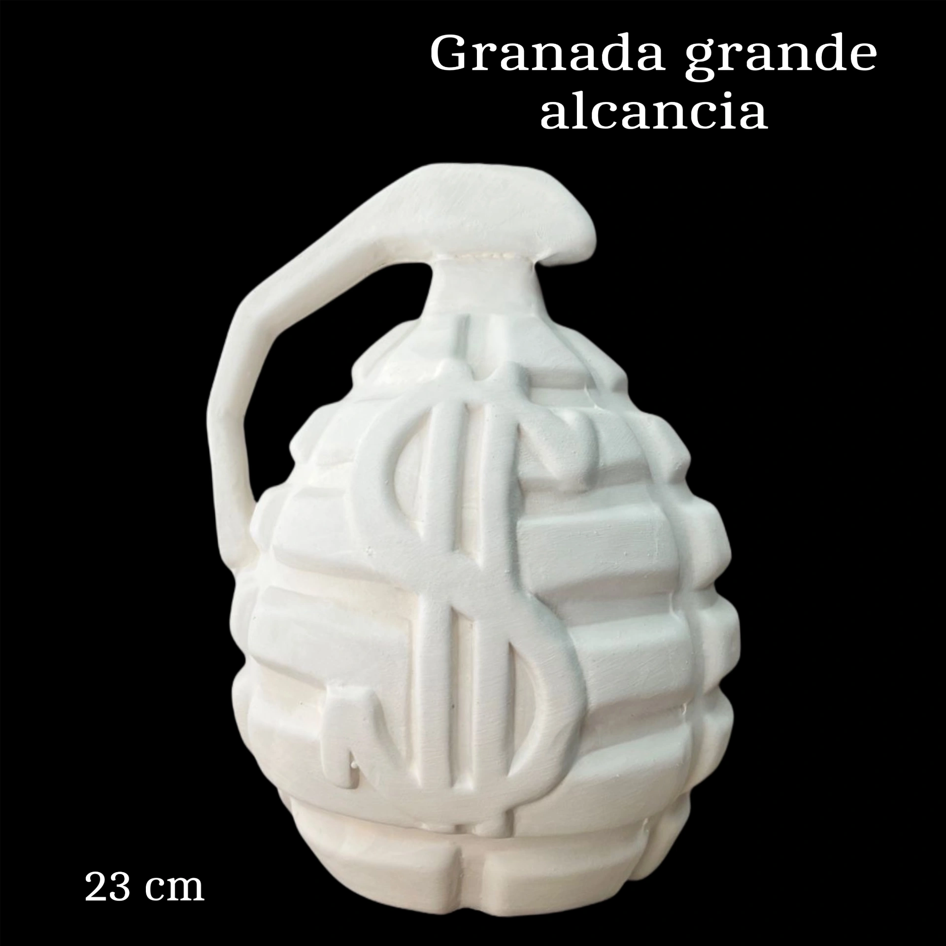 Granada grande alcancia