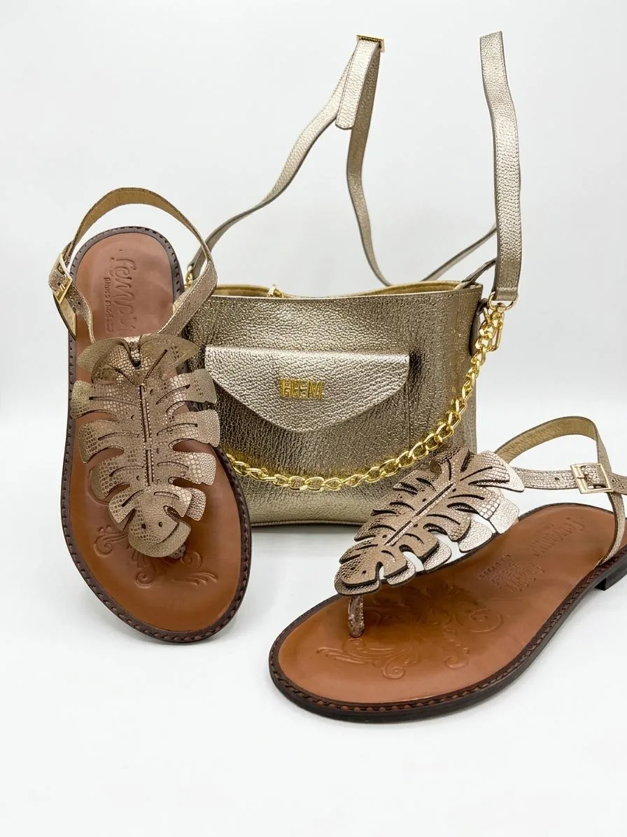 BOLSO Y SANDALIA LUNA