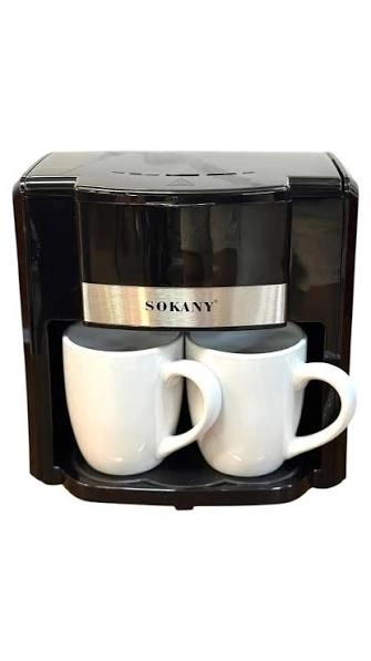 Cafetera + tazas Sokany