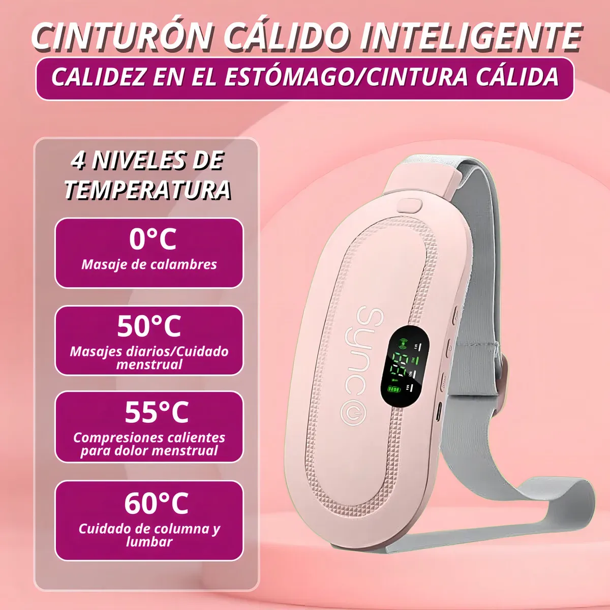 Cinturon almohadilla de colicos