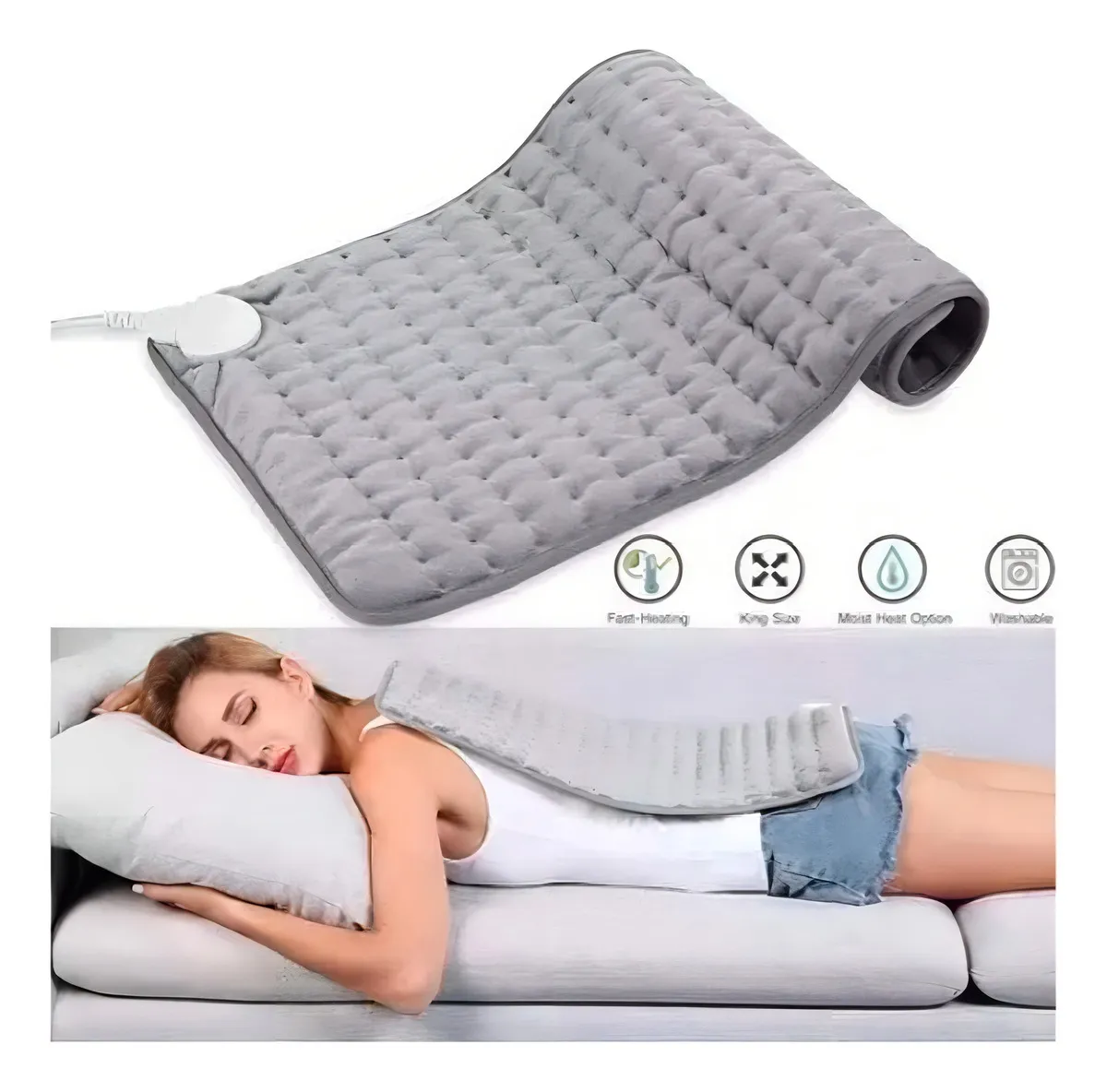 Almohada Masajeadora Para Espalda