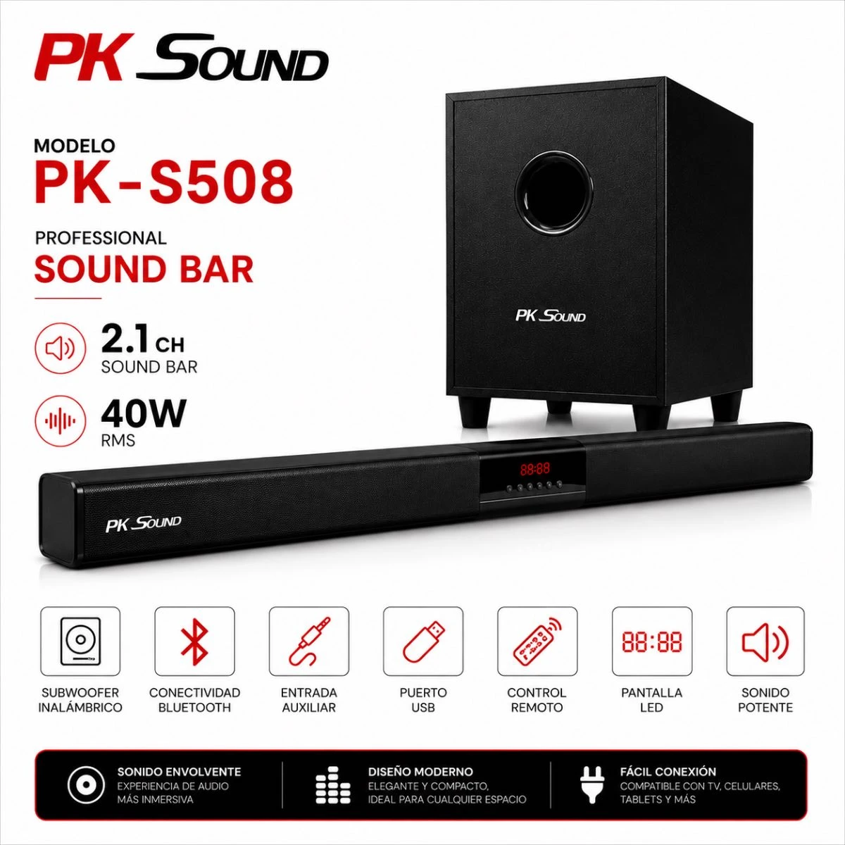 Barra De Sonido