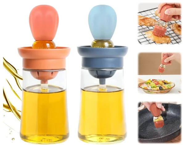 Dispensador De Aceite Con Brocha