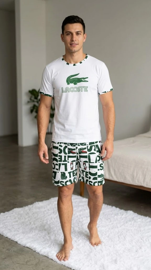 pijamam pantalonmeta lacoste