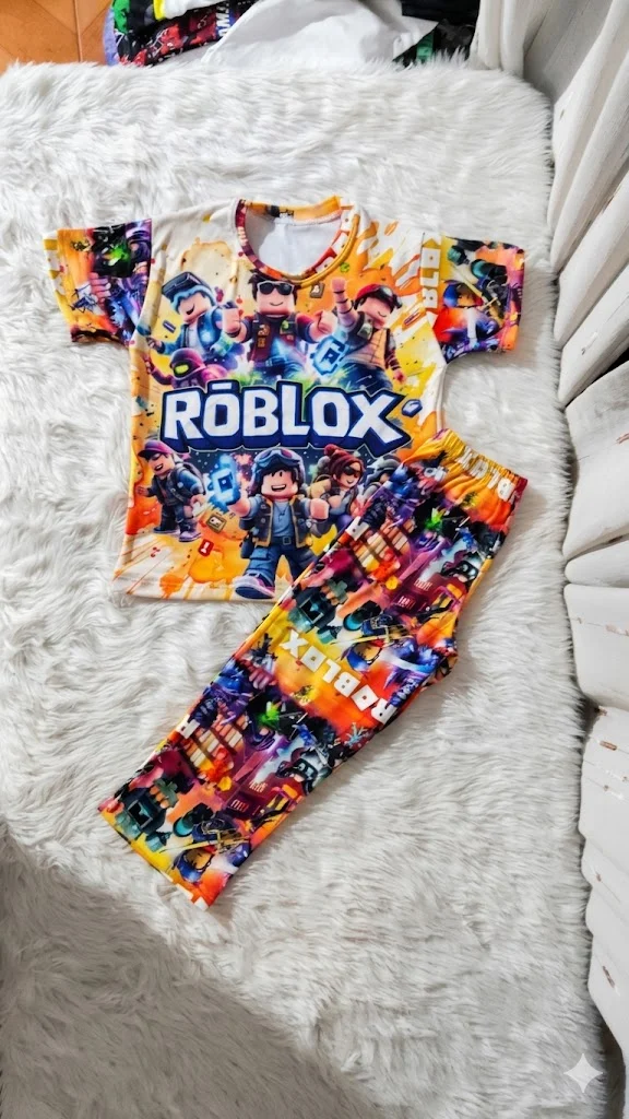 Pijama pantalon niños roblox