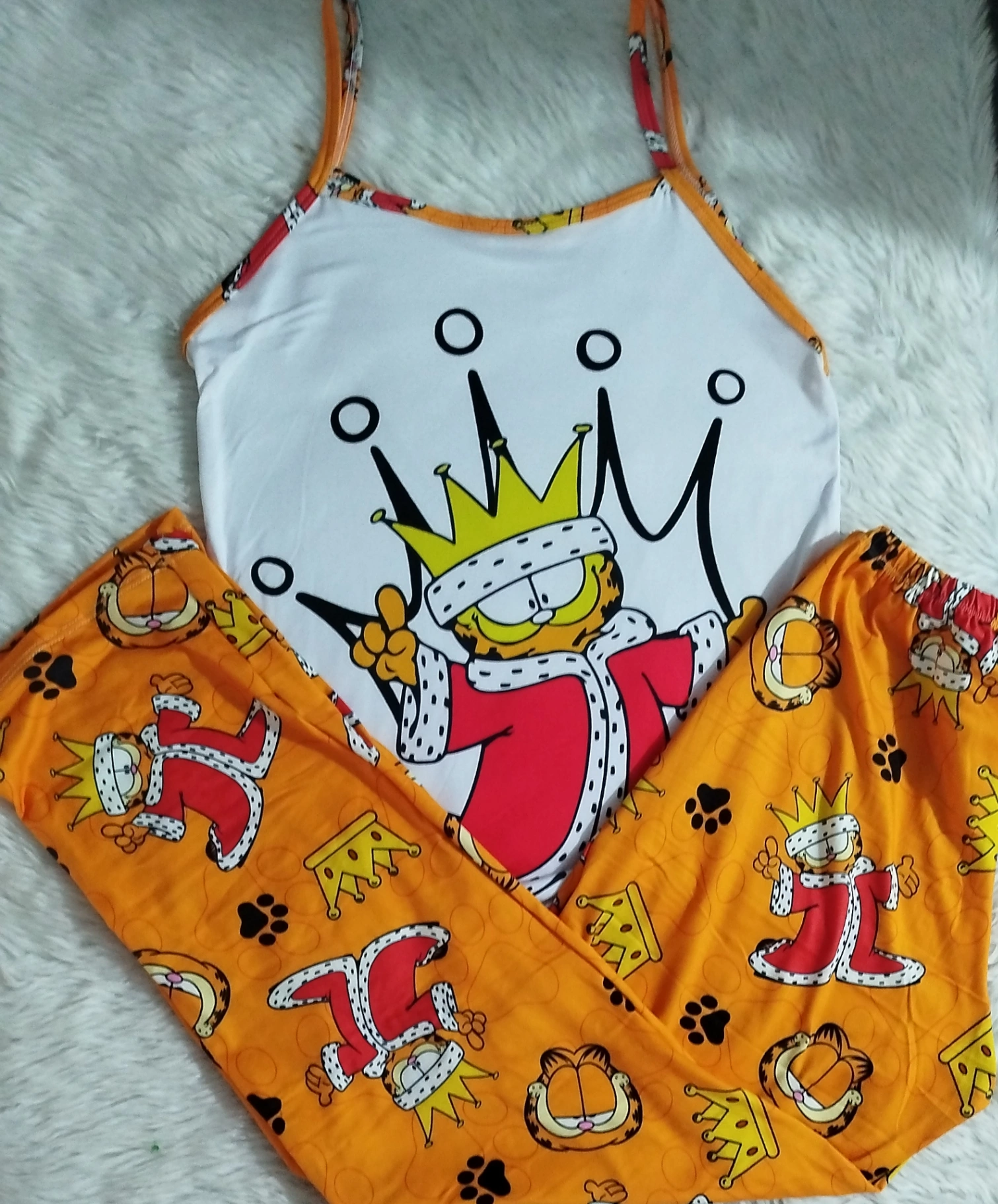 PIJAMA TIRA Y PANTALON DAMA GARFIELD