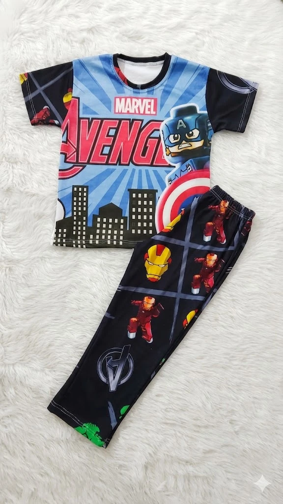 Pijama pantalon niños advengers