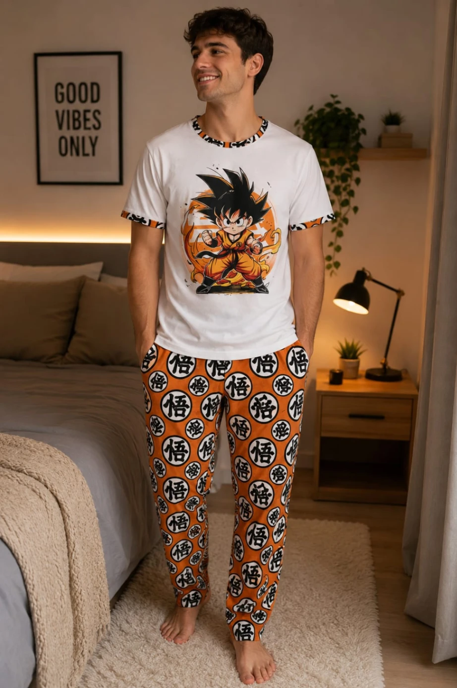 pijama pantalon goku
