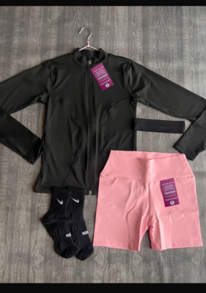 💎CONJUNTO CHAQUETA & SHORT TELA PREMIUN💎