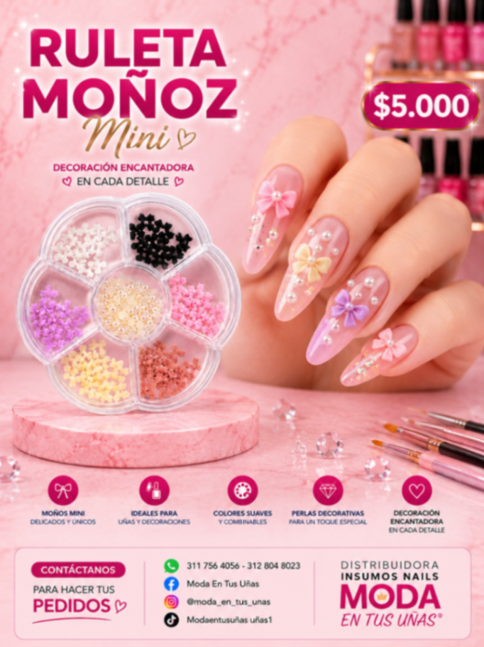 Ruleta Moñoz Mini ✨