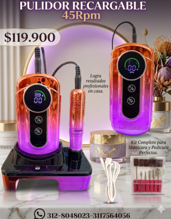 PULIDOR RECARGABLE 45Rpm