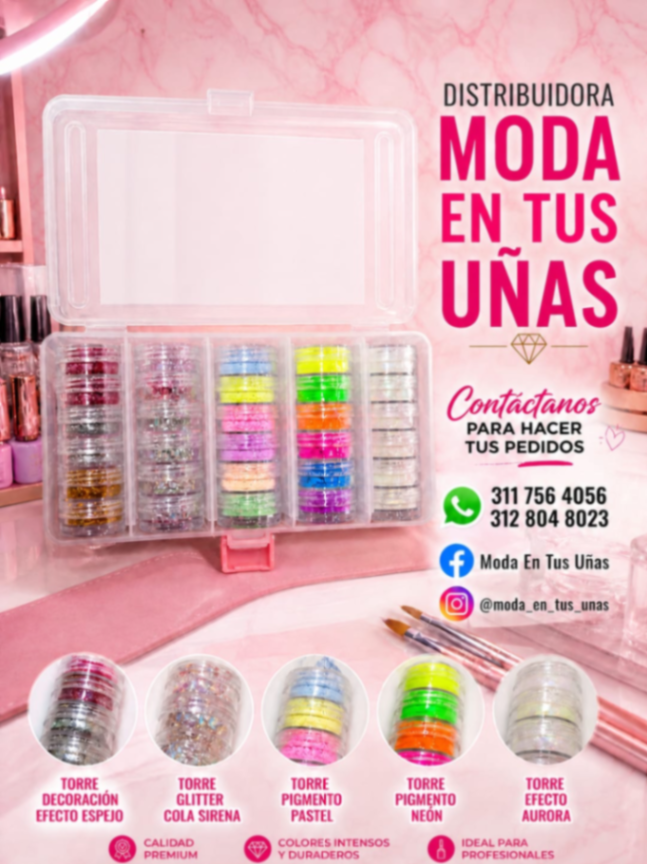 Caja Decorativa con 5 torres