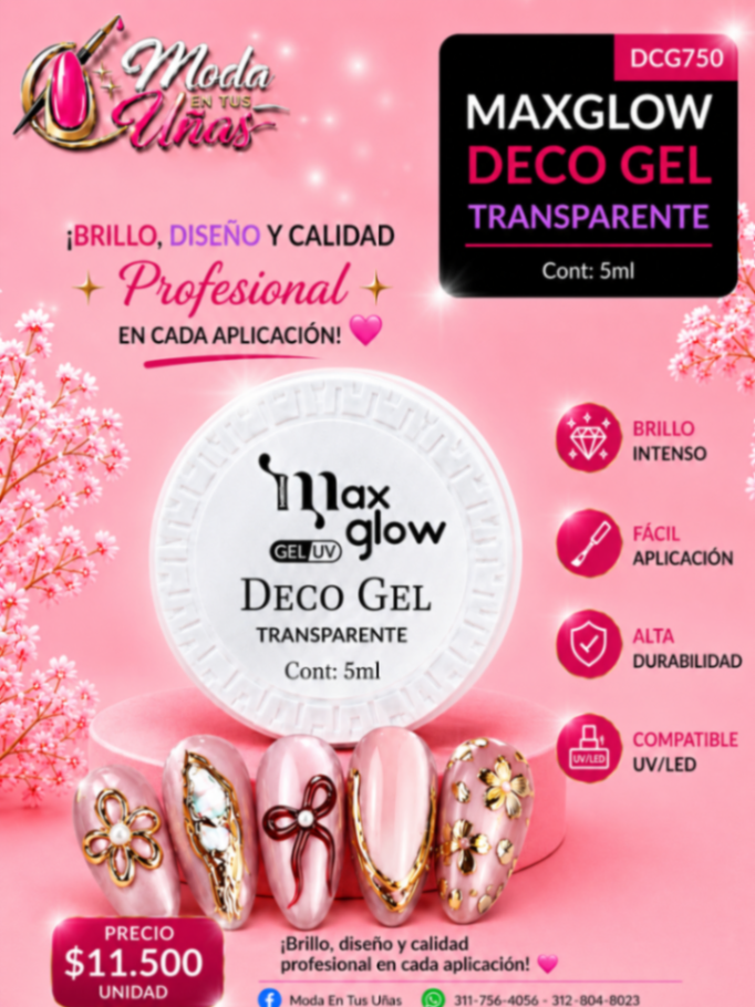 Gel Transparente para Relieves
