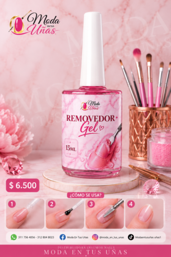 Removedor Gel ✨