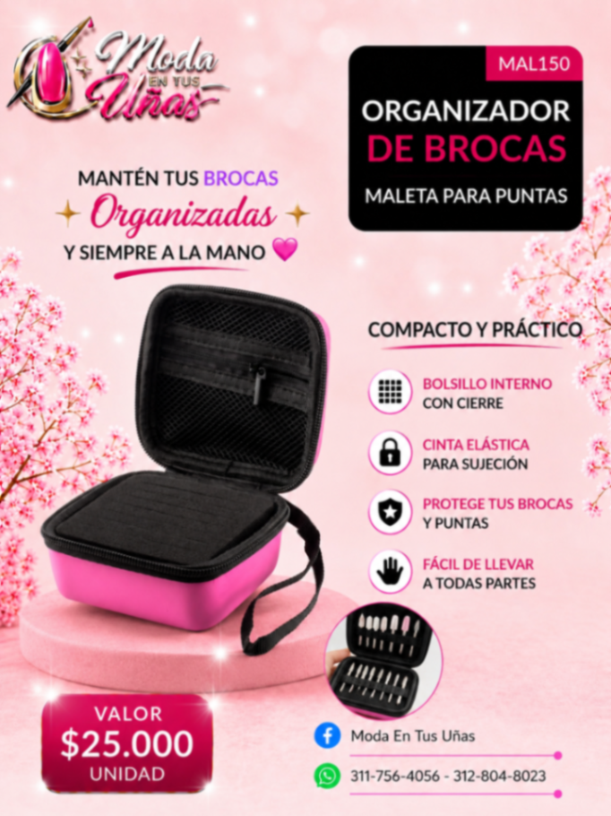 Melera organicador Brocas