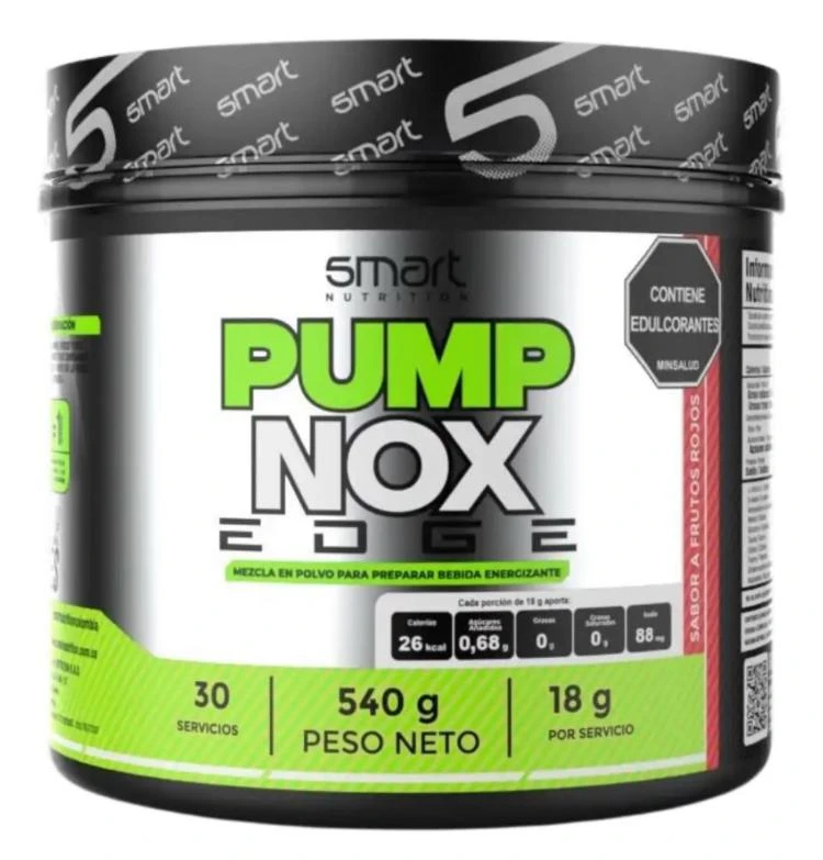 PRE ENTRENO PUMP NOX SMART NUTRITION