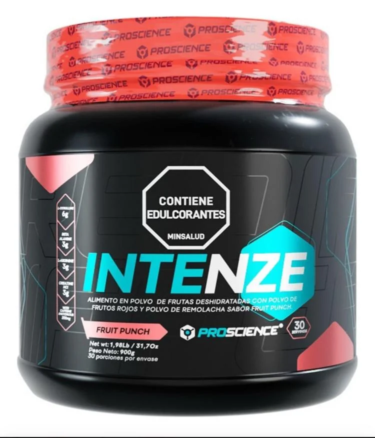 INTENZE PRE ENTRENO DE PROSCIENCIE.