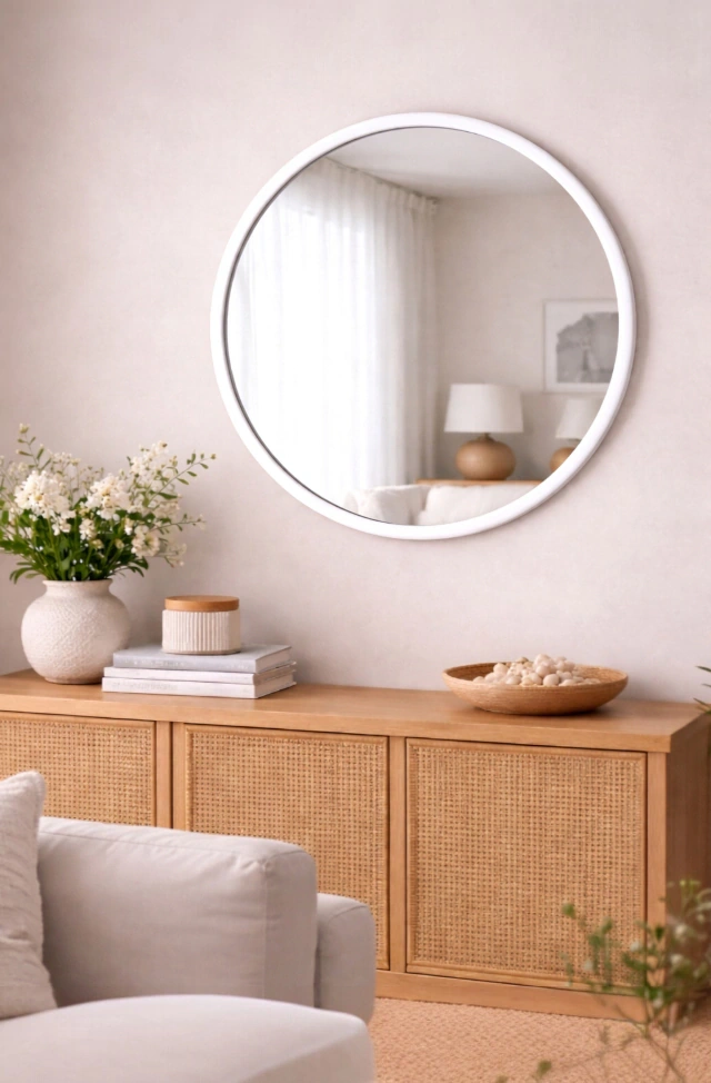Espejo Circular PVC 50 Cm