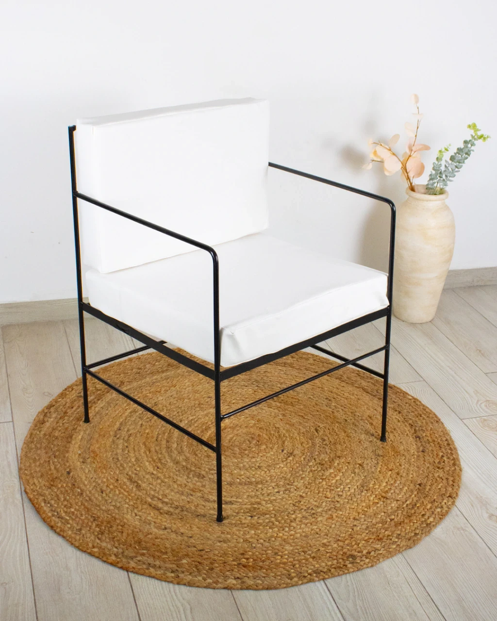 Camastro Industrial California Individual Con Almohadon