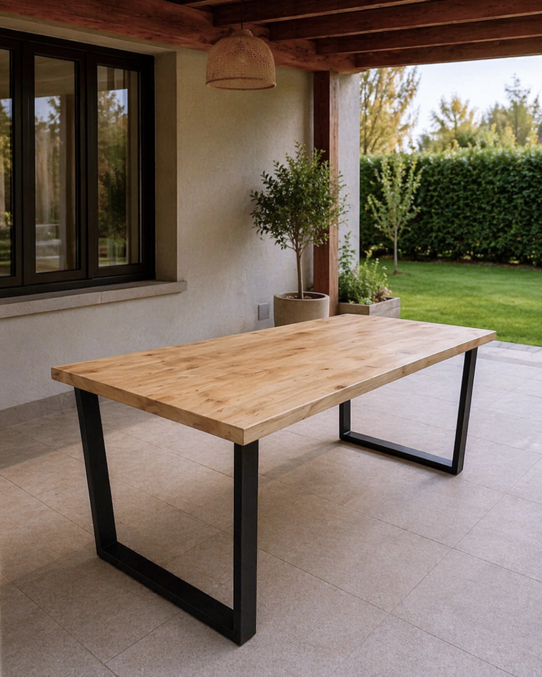 Mesa Comedor Moderna Pino 300 x 100 cm