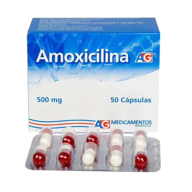 AMOXICILINA 500 MG CAPS AG