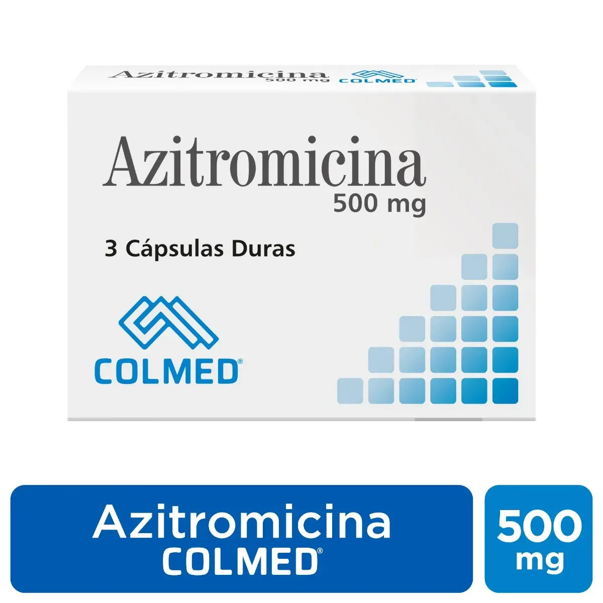 AZITROMICINA X3 TAB COLMED