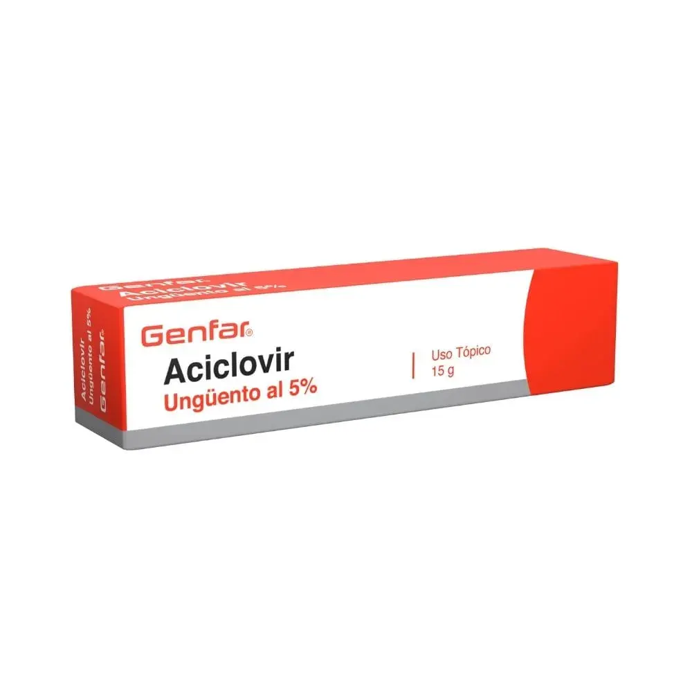 ACICLOVIR UNG 5% X15G