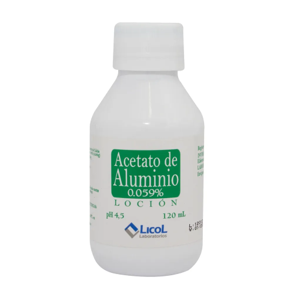 ACETATO DE ALUMINIO 120 ML