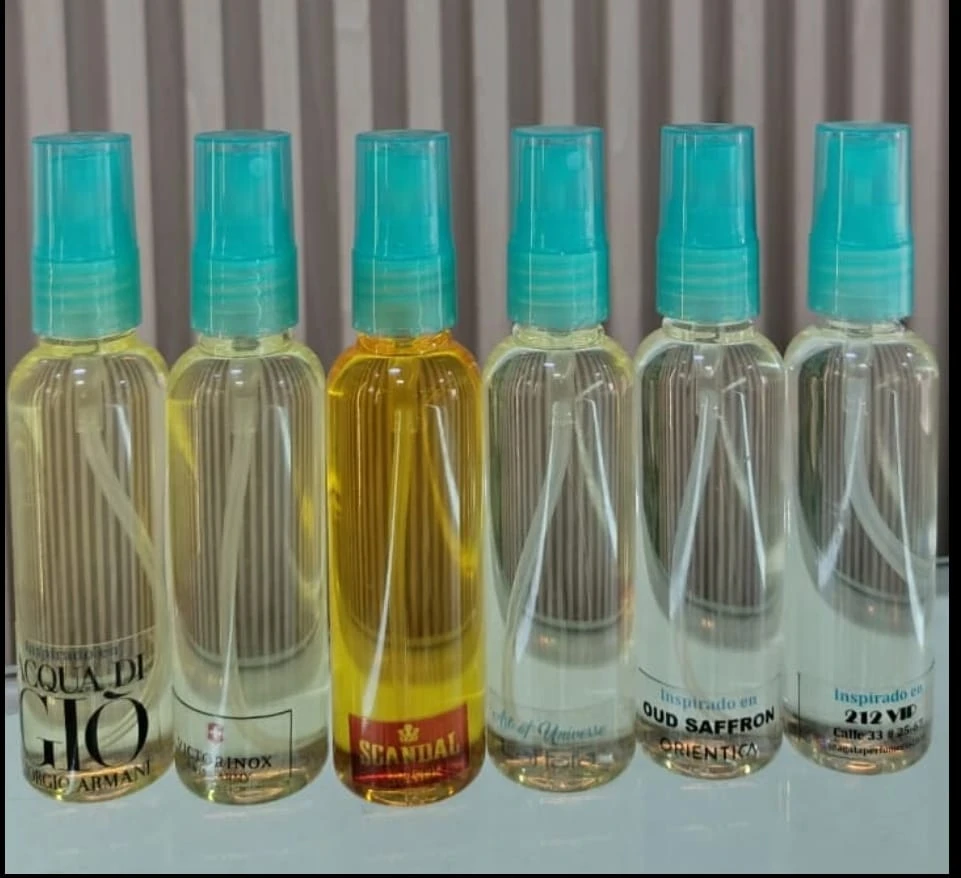 PERFUME ENVASE PLASTICO
