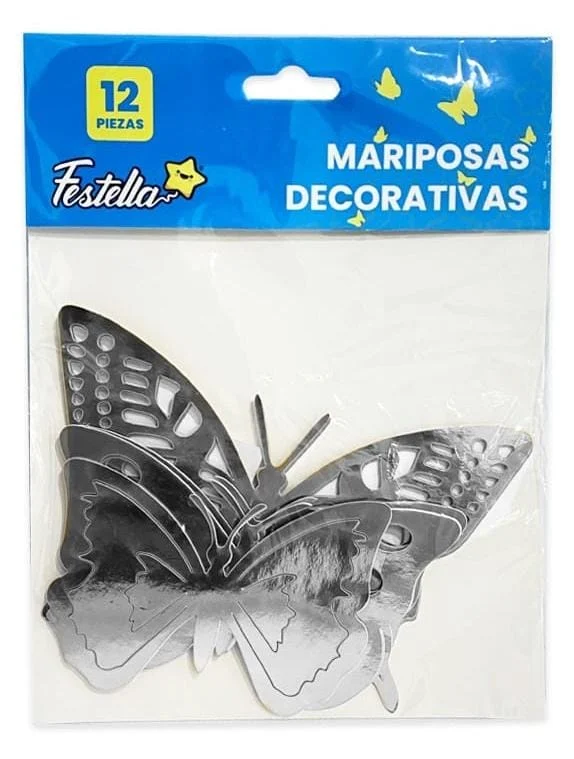 CS-10299-3 MARIPOSA DECORATIVA X12