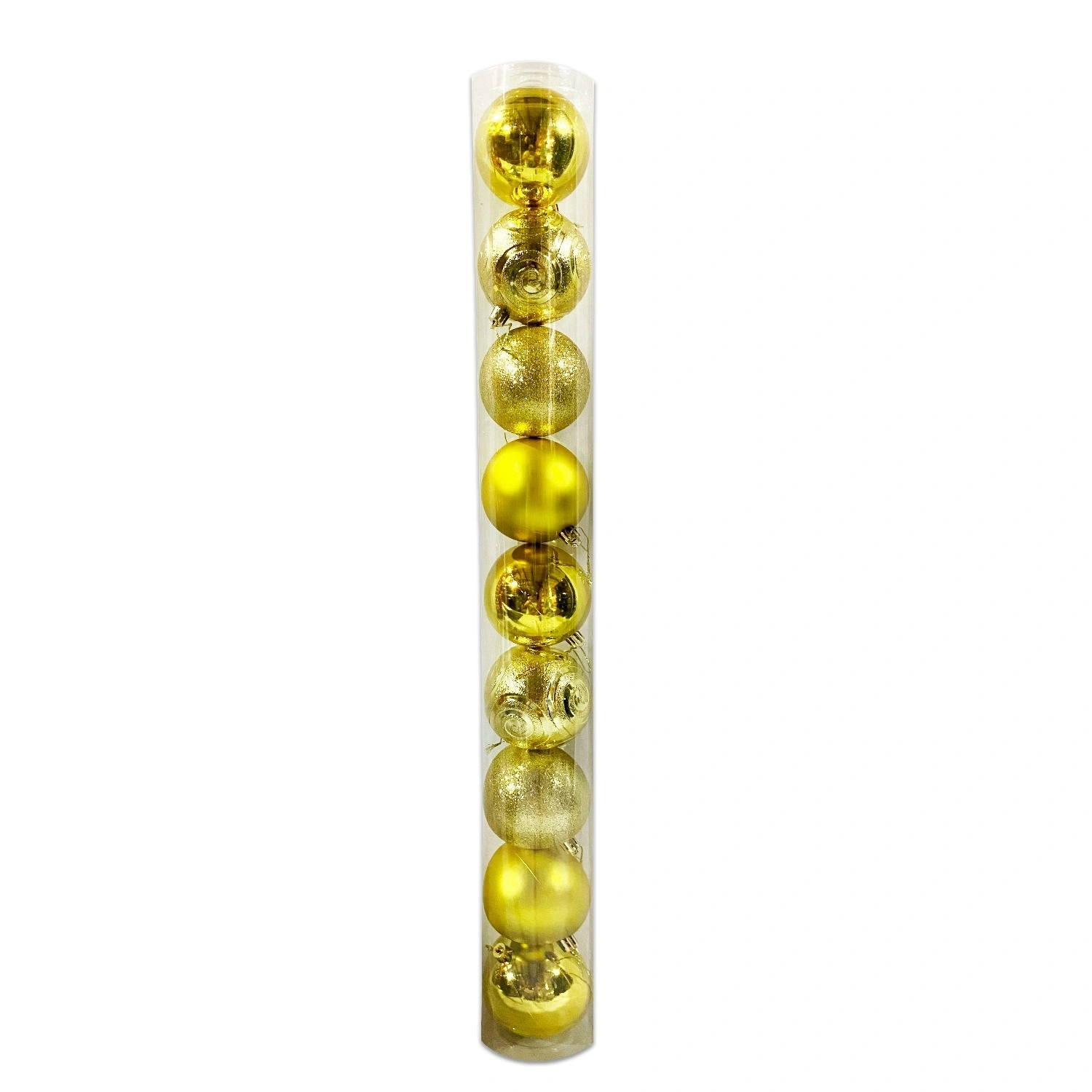 NA-B105D BOLA NVIDÑA DORADA 8CM X 9