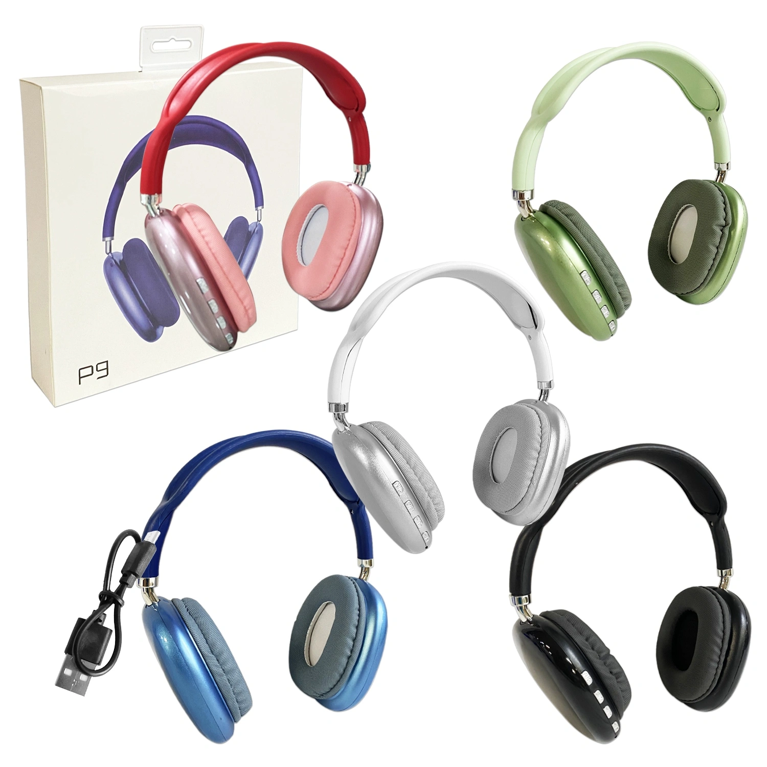 VA-P9 AUDIFONOS INALAMBRICOS DIADEMA P9