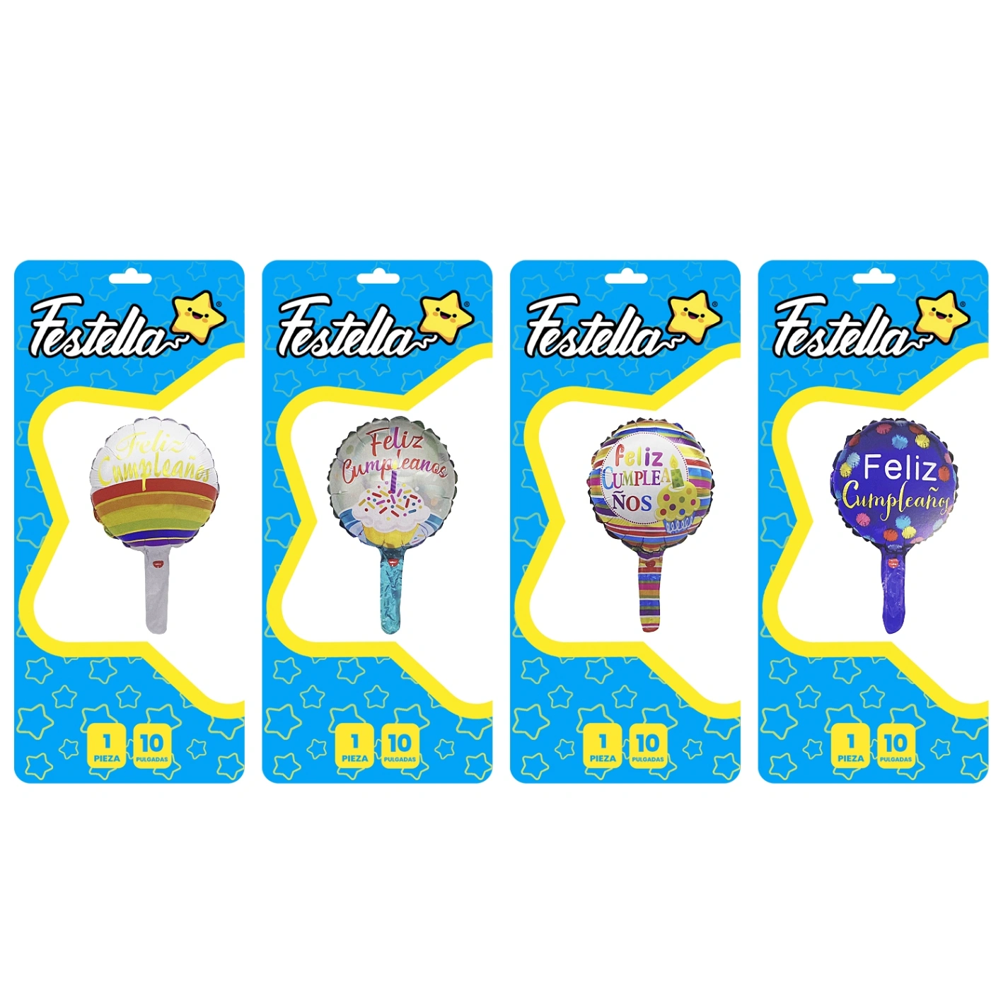 CS-6976 GLOBO FELIZ CUMPLEAÑOS 10"