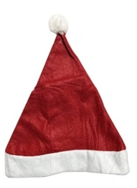 307-10 GORRO NAVIDEÑO ECONOMICO 20*30CM PQTE X12