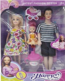 8805B BARBIE FAMILIA EMBARAZADA