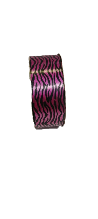 CE9X25-001 CINTA ESTAMPADA ANIMAL PRINT FUCSIA