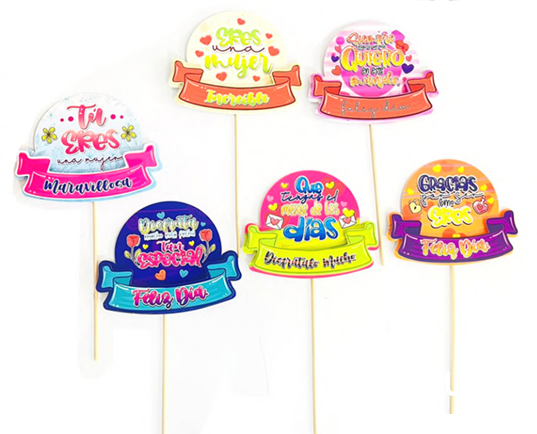 PO-M PIN OLU MUJER  X 6 UND