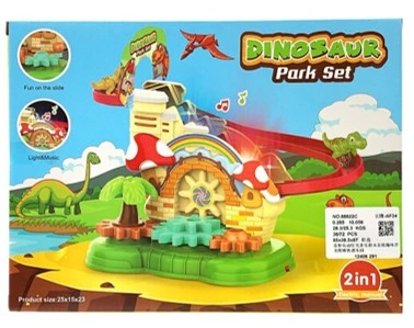 J-88622C PISTA DE DINOSAURIOS CON LUZ Y SONIDO