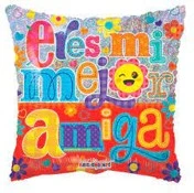 PI304 GLOBO ESTAMPADO ALMOHADA METALIZADO