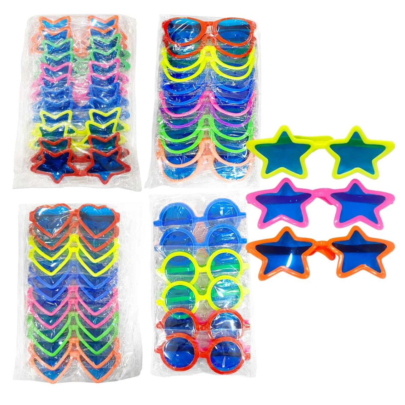 CS-13280 GAFAS NEON SURTIDA PARA FIESTA