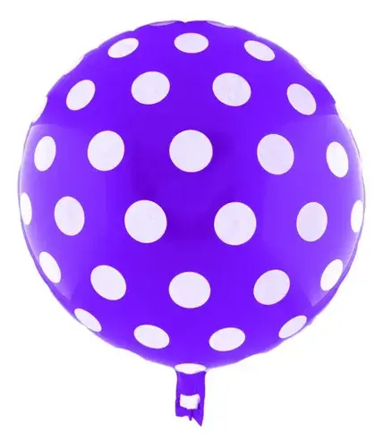 CS- 6961GLOBO BURBUJAS ESTAMPADO PEPITAS 20"