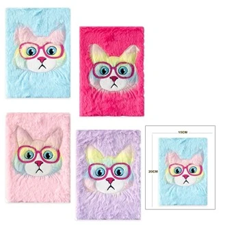 CS-10520-6 AGENDA DE PELUCHE GATO 20CM