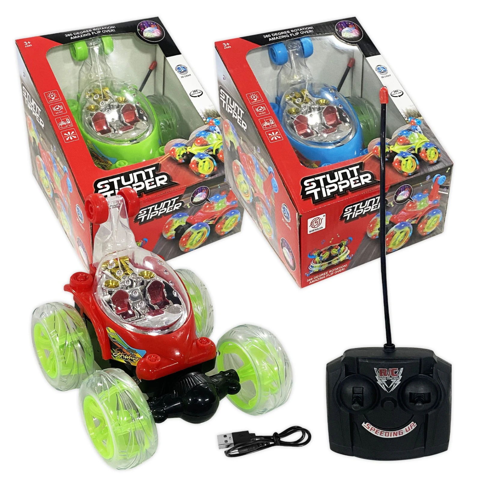 9802M-9 CARRO LOCO 360° CONTROL REMOTO