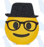 10029-1 EMOTICON GAFAS SOMBRERO