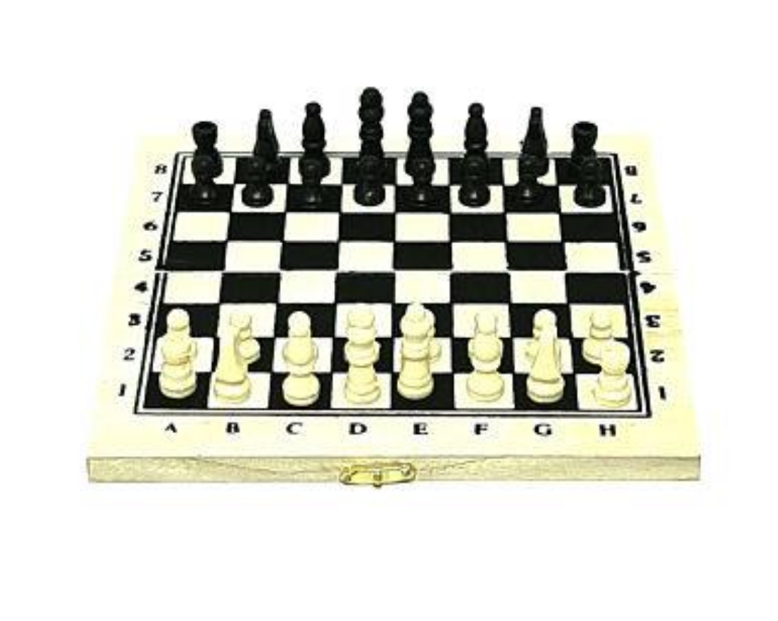 CS-3869 AJEDREZ DE MADERA 24X26 CM
