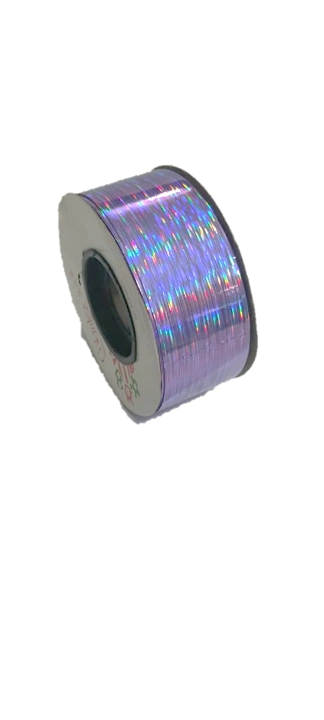 CH25-011-927 CINTA HOLOGRAFICA LILA LINEAS