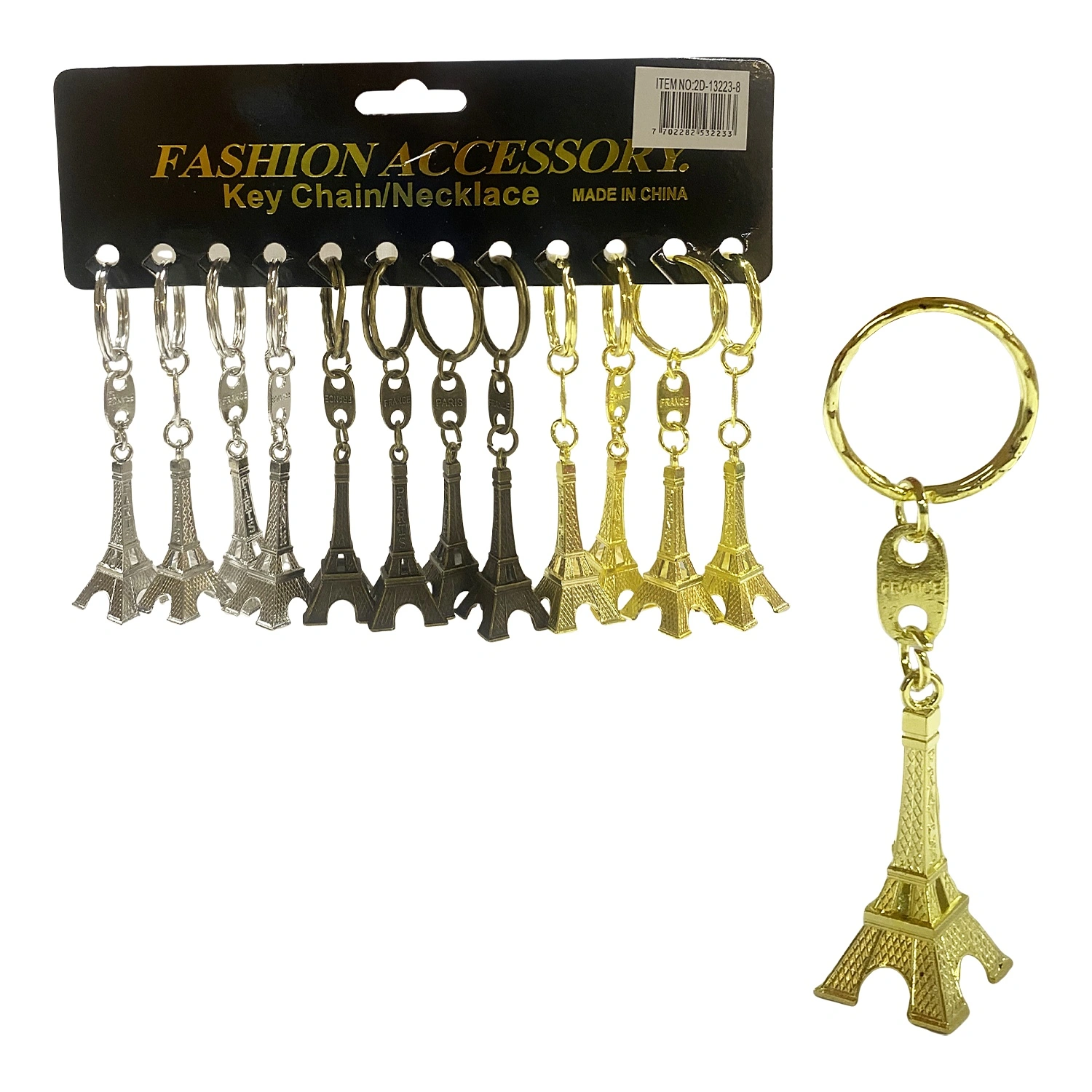 CS-13223 LLAVERO TORRE EIFFEL X 12UND