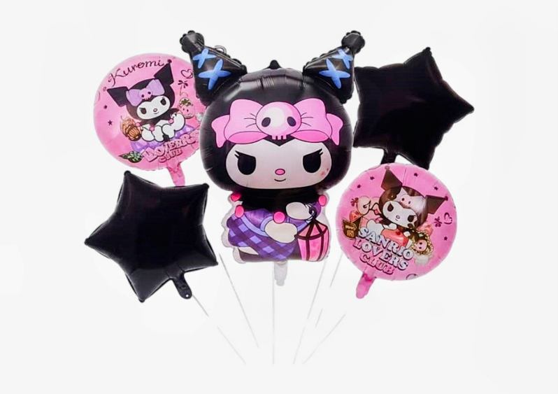 HM-391 BOUQUET MOTIVO KUROMI SANRIO