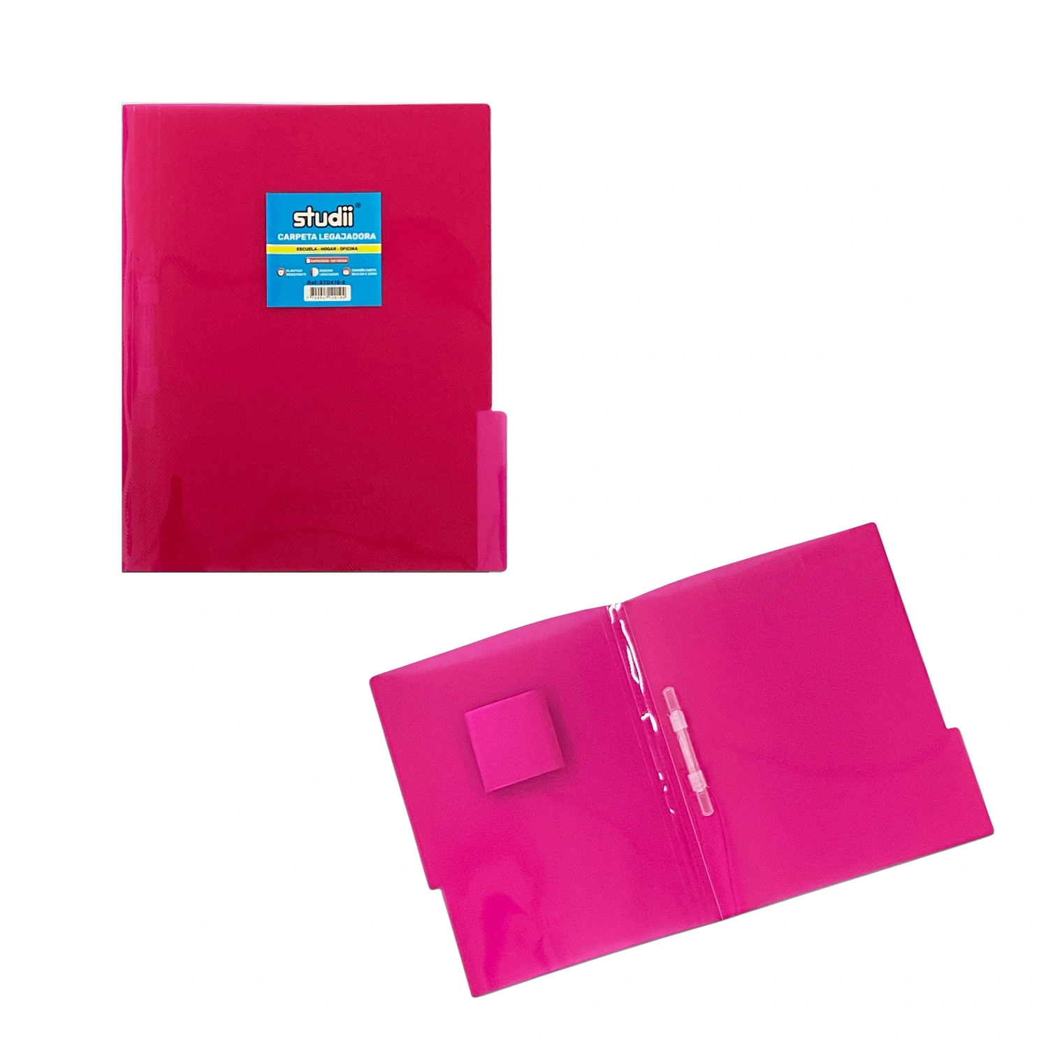 STD410-8 CARPETA LEGAJADORA CARTA FUCSIA